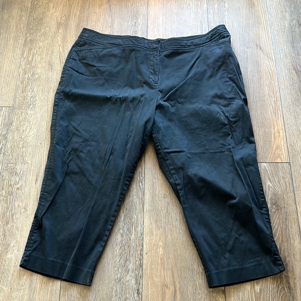 GUC, AVENUE, Black, Stretch, Casual, Pants, Plus Size 22